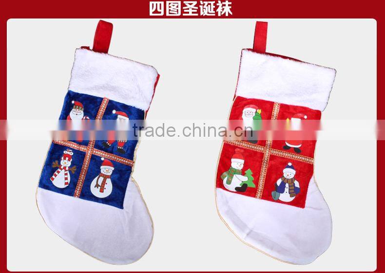 Christmas Tree Accessories Small Xmas Stocking Hanging Decorations