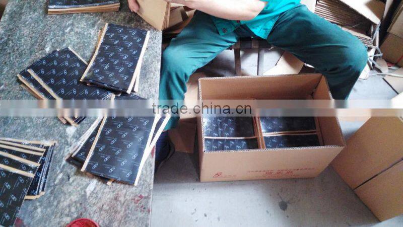 Factory butyl clay Damping block for air conditioner / shake-proof butyl rubber damping for sealing