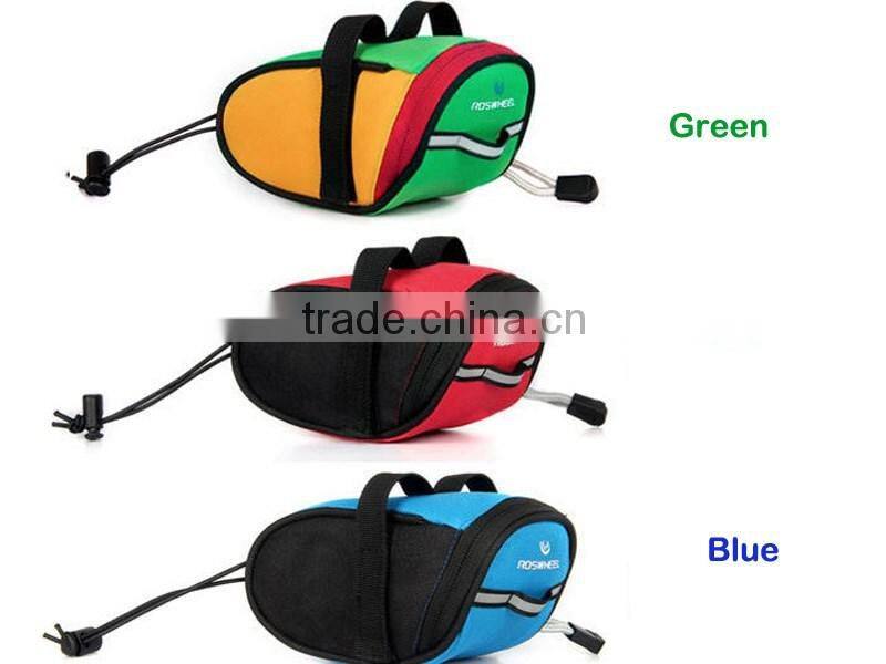 2016 Best Selling Outdoors Activities Bicycle Tail Bag Manufacturer