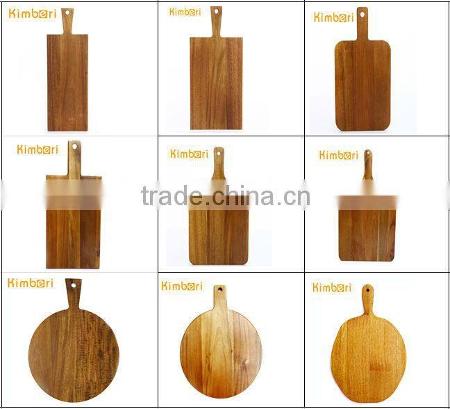 eco-friendly kitchen wooden cheese fish cutting board with FDA & LFGB approved