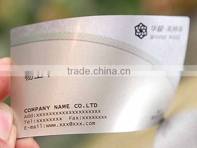 Creative business card Business enterprise personality business card making