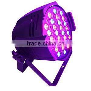 Wedding DMX 512 54PCS 3W RGBW LED Par Aluminum Light With 100000 Hours Long Life