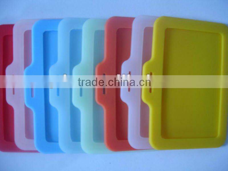 Soft Colorful Silicone Card Holder
