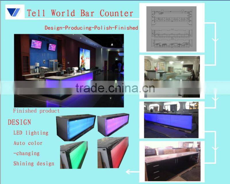 Customize Restaurant & Hotel Commercial Bar Counter For Sale