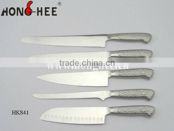 5 Pcs Kitchen Knife With Hollow Handle