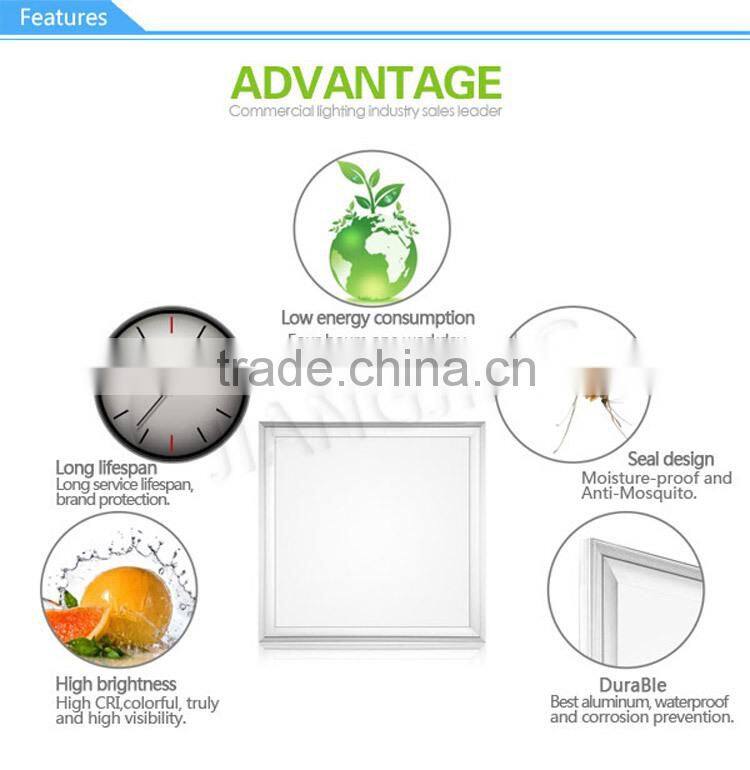Top Quality 3000K-6500K 0-10v Dimmable 2ft x 2ft led panel light 600x600 Ceiling Panel Light for Hotel