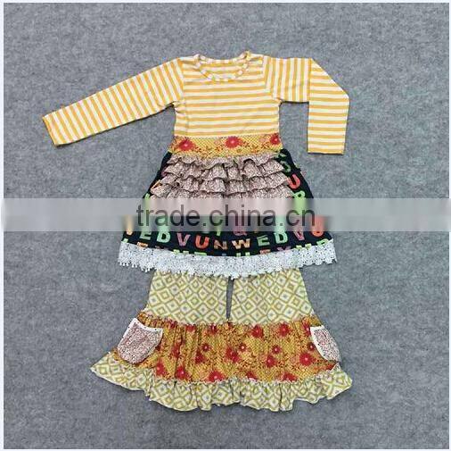 2015 bulk wholesale giggle moon remake baby girls fall boutique outfits popular deer newborn baby girls outfits