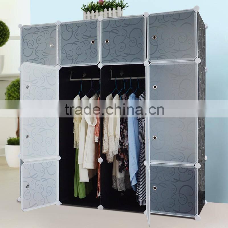 bedroom furniture cupboard plastic open bedroom wardrobe design