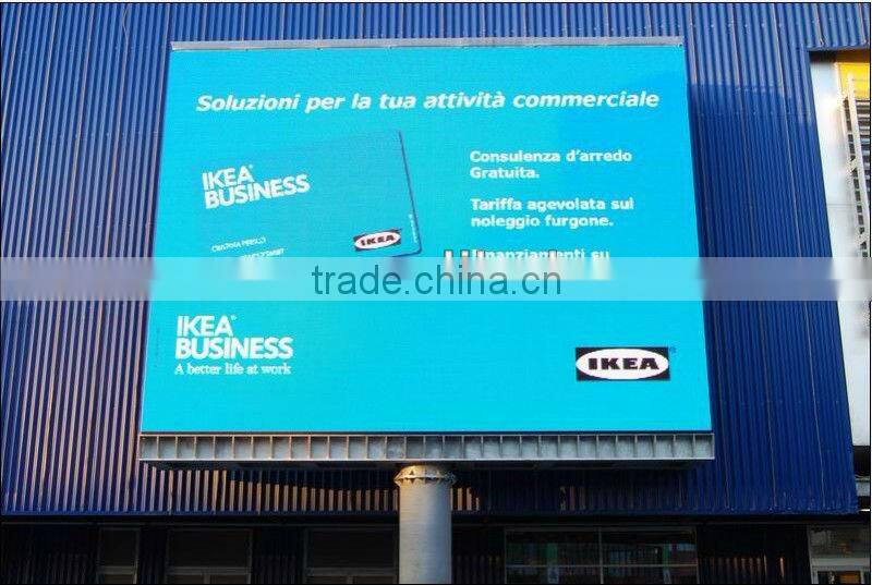 centralized remote control LED display P12 indoor or semi outdoor full color led display screen panel sign board