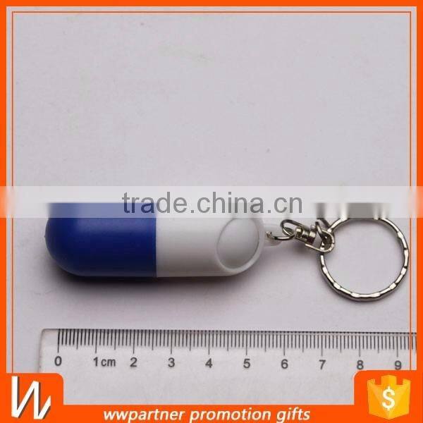 Twist Pill Container with keyring