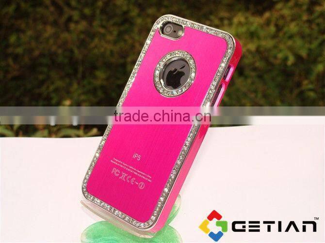 crystal bling case for iphone 5,solar case for iphone,crystal hard case for iphone 5