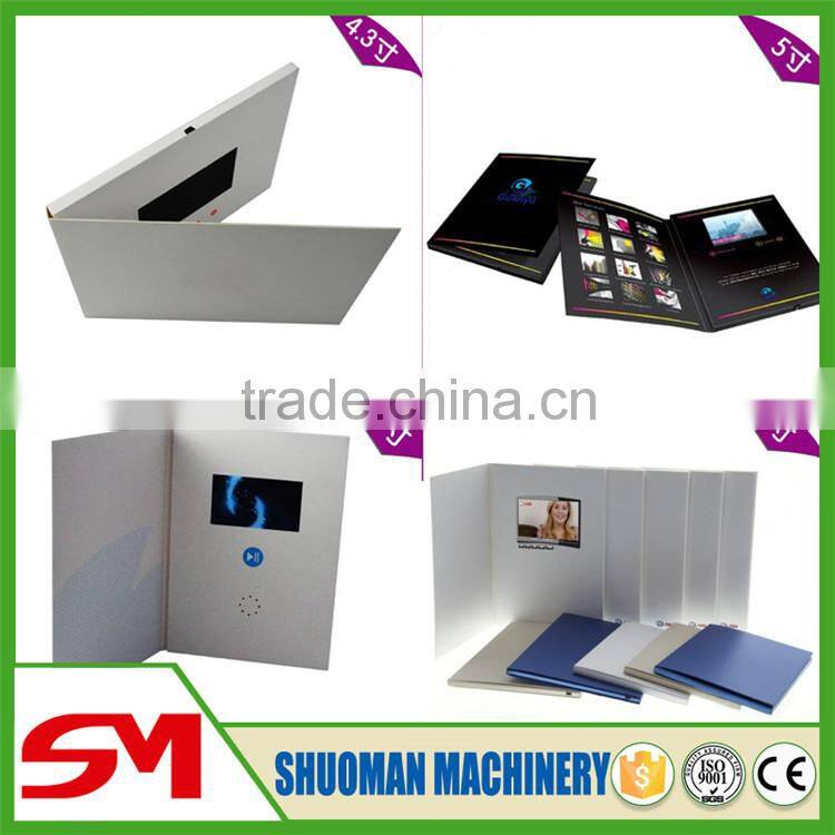 Fashionable appearance and useful lcd video business card