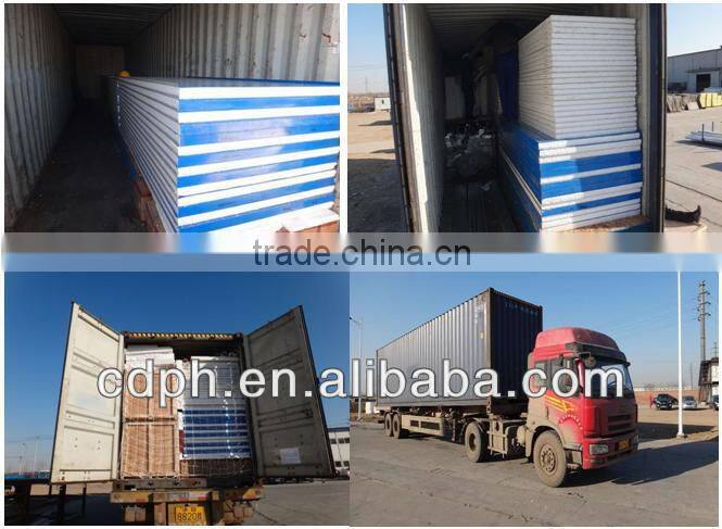 Module house, modublar house for construction site office with electricity