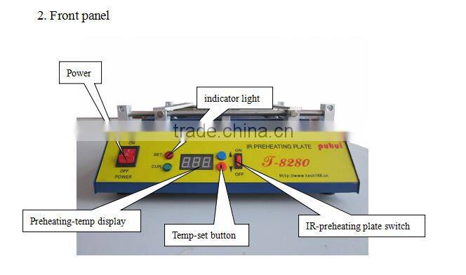 cell phone repair tools,IR-preheating Plate t8280