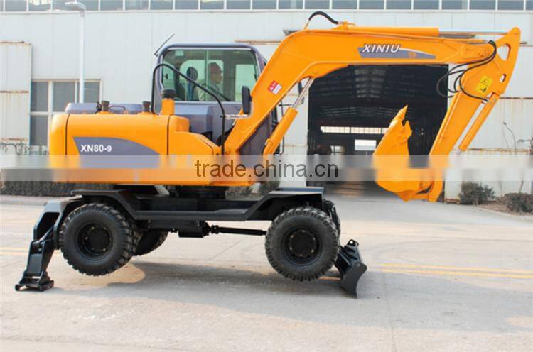 new technology and new condition wheel excavator for sale