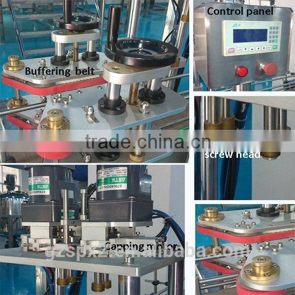 SPX semi automatic plastic bottle capping machine