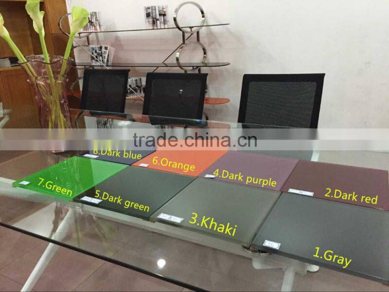 PT-L008 stainless steel display shelf stand fixtures,telescoping garment rack Floor Display Shelf with glass