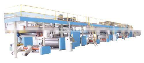 with CE and ISO 9001 corrugated cardboard 3/5/7 ply corrugated cardboard production line/corrugated paper making machine