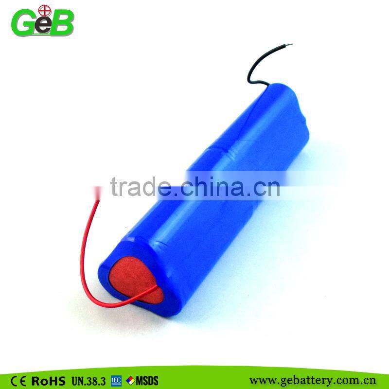 Brand cells 18650 2S3P 7.4V 9000mAh Li-ion rechargeable battery pack