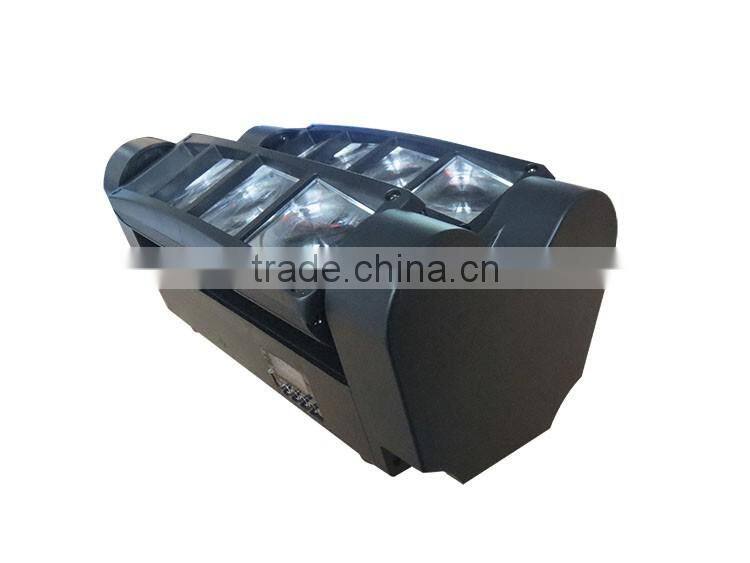 Hot sale! 2016 8x3w rgbw led mini spider disco light spider beam light