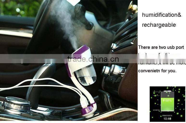 Factory Wholesale Car Humidifiers with USB Charger