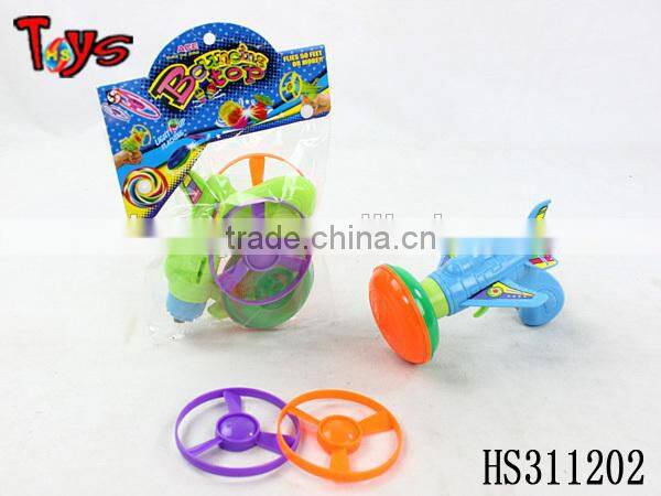novelty flying plastic top gun latest gift items