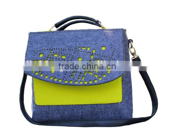 recycled easter felt bags,felt messenger bag