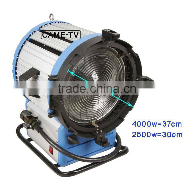 110V CAME-TV 2500W HMI Fresnel Light Head +2.5/4KW Electronic Ballast