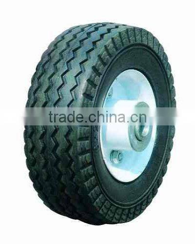 Solid polyurethane tire,Pu foam wheel 4.00-8