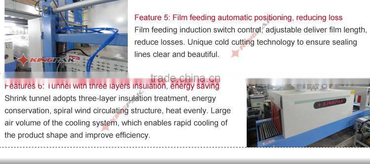 ST6030AF Side Feed Automatic Bottle Shrink Wrapping Machine