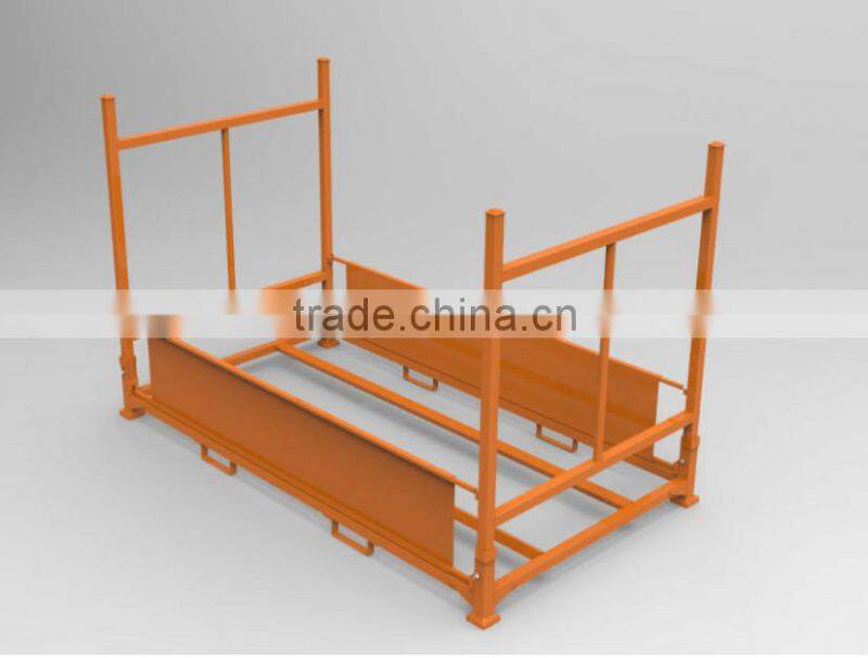 stackable&collapsible metal solider tire commodity shelf