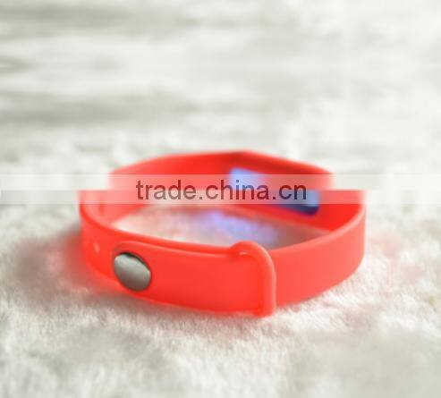 2016 hot selling silicone bracelet no harm outdoor and indoor mosquito repellent