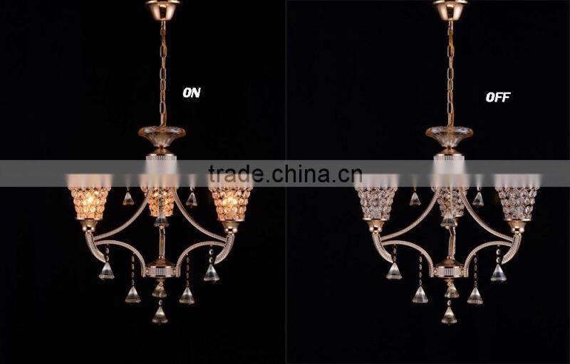 Vintage Beautiful Design Good Quality Best K9 Crystal Chandelier for Hotel