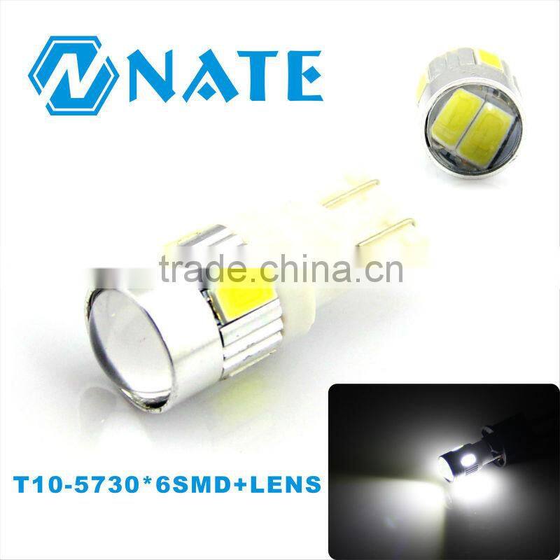 2014 wholesale socket T10 5730 5 SMD Lens 3014/3528/5050/5730 smd led lights