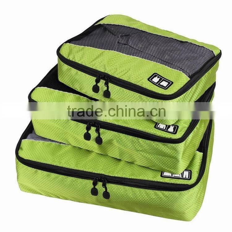 cheap 3pcs travel packing cubes bags from real facgtory best for man