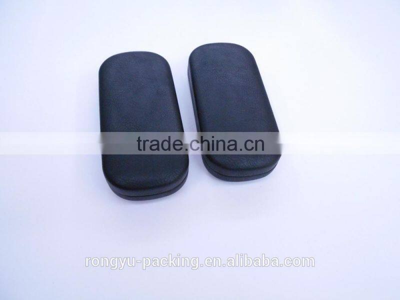 hard shell aluminum reading PU leather glasses case