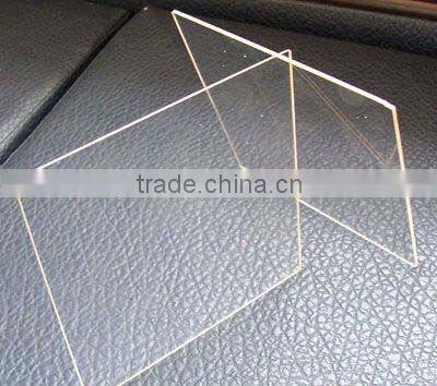 Shatteproof low iron tempered glass