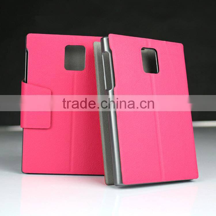 Wholesale alibaba Magnetic Leather Flip Case For Blackberry Passport