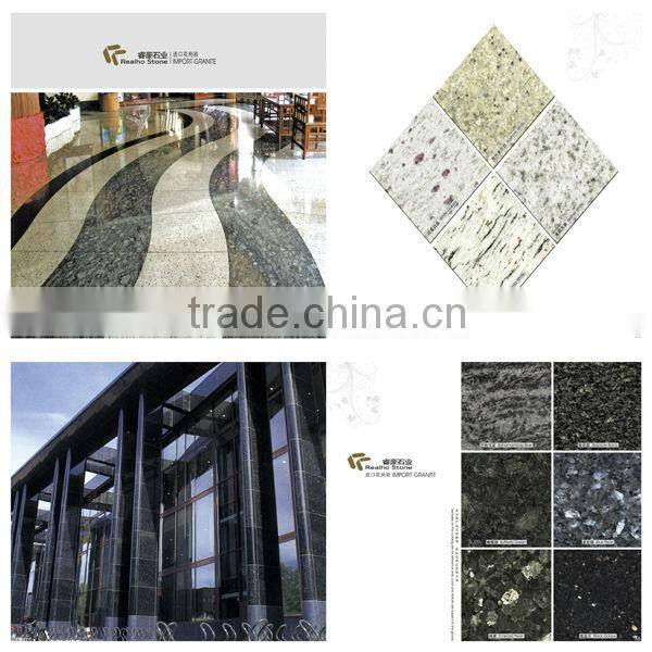 2013 black granite white floor tile