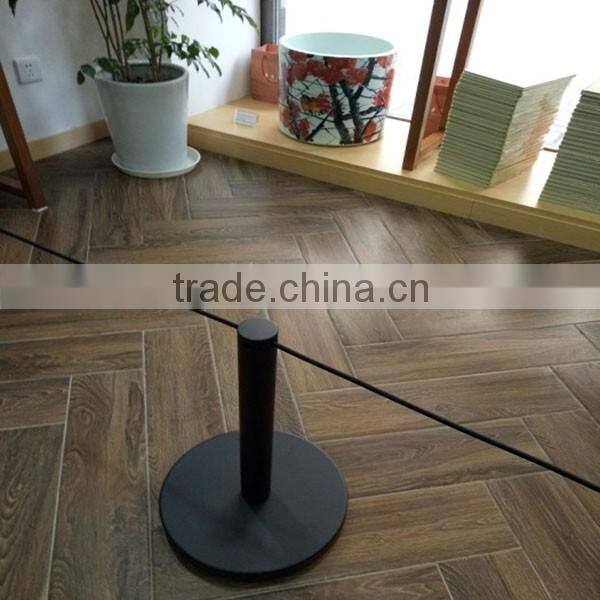 Black Iron Crowd Barrier