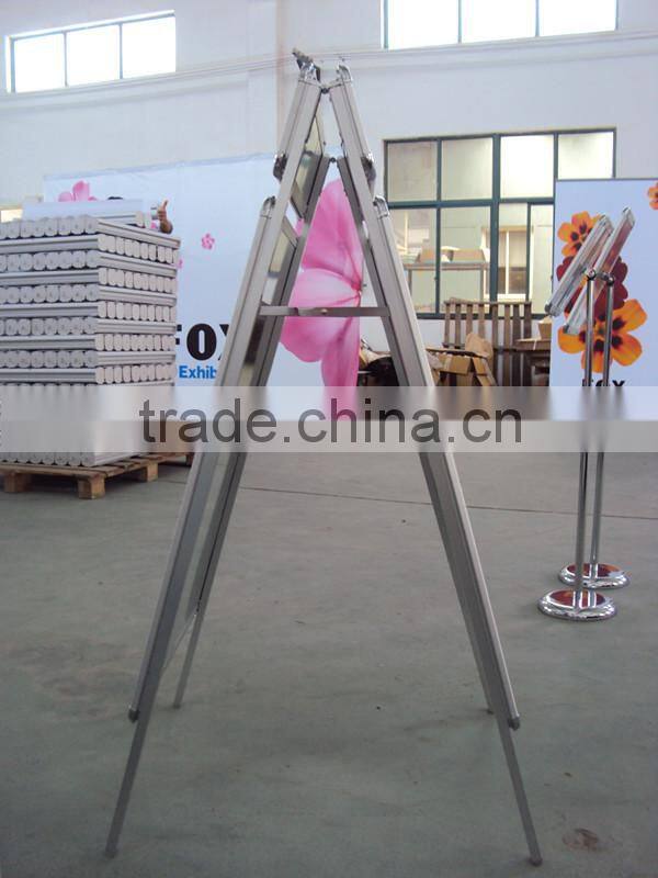 outdoor pavement A board ,walking sign board ,A board double (with header board)