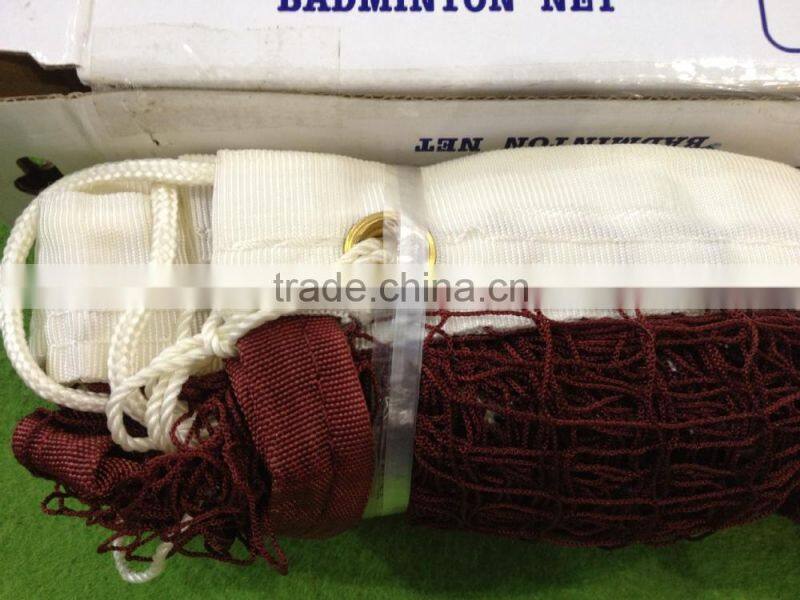 polypropylene badminton net,badminton net,indoor badminton net