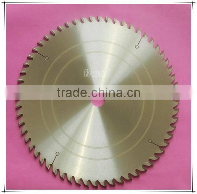 bliaminated panels cutting tungsten carbide tipped circular saw blade with chrome coating