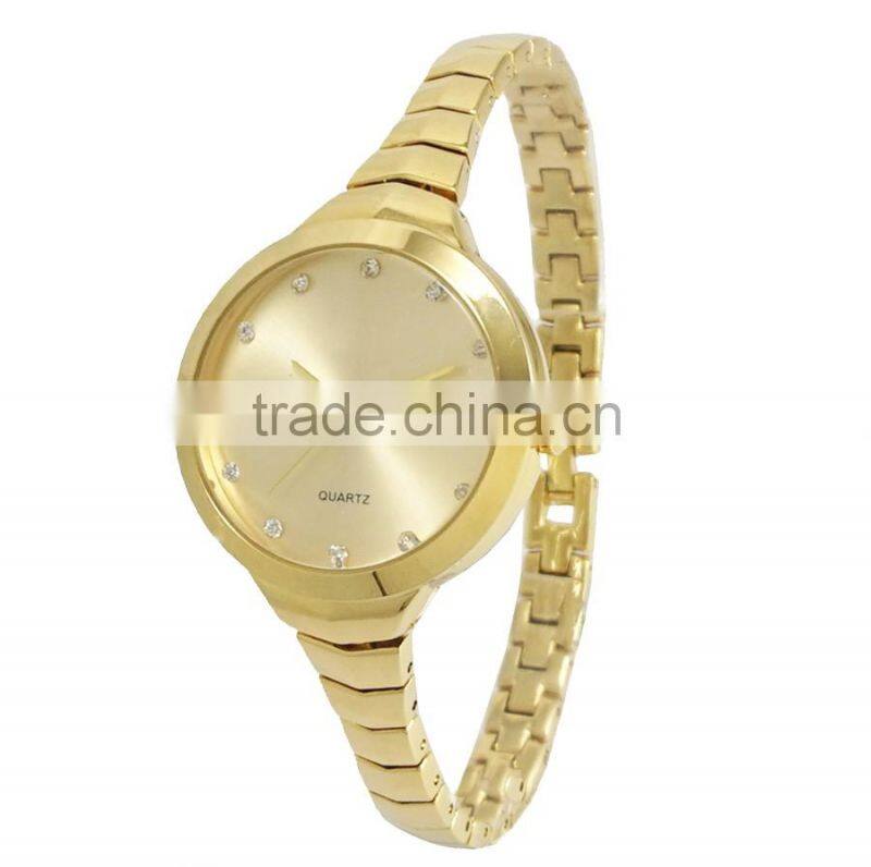 New Gold alloy Ladies watches china supplier custom watches