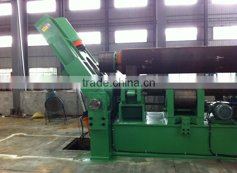 W11S-50X2500 hydraulic upper roller universal plate rolling machine