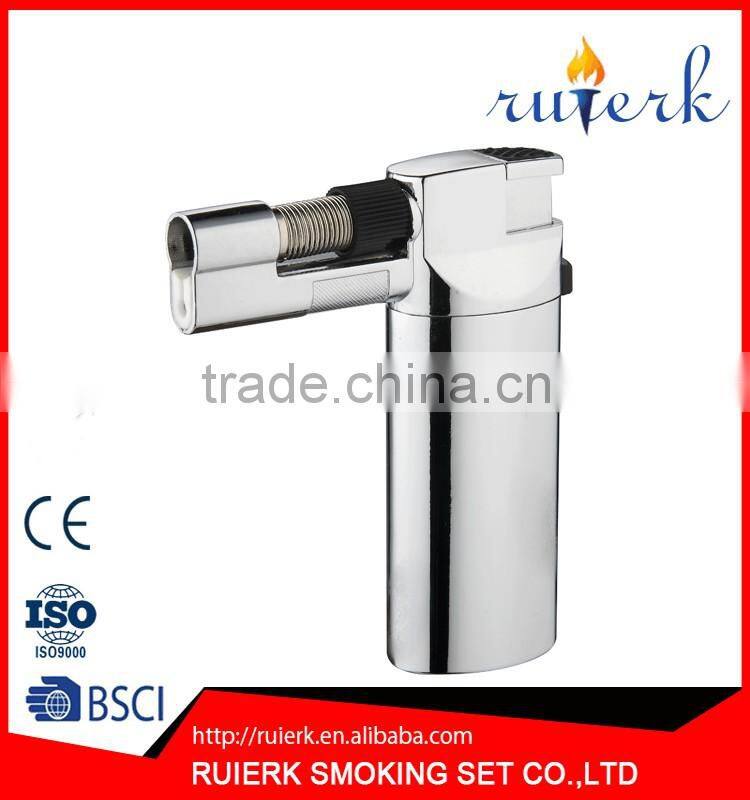 EK-683 Refillable Handy Jet Torch Gun Lighter Adjustable Flame Windproof Jewelry Butane Torch Lighter