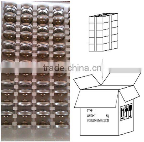 48.2mm aluminum round replace carbon used in telephone micro transmitter