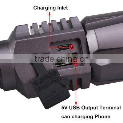 small high brightest led rechargeable flashlight