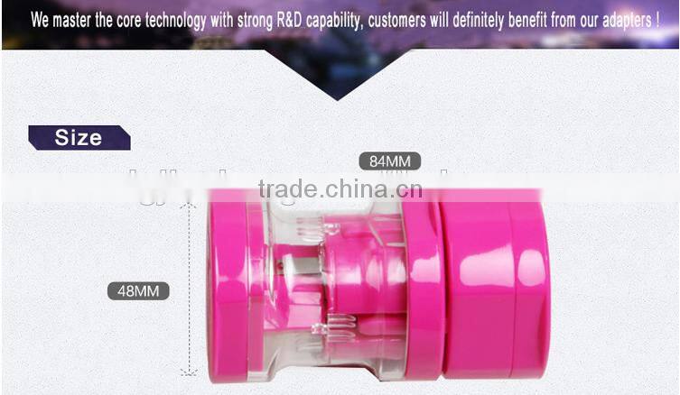 Fashion Business Gift Multi World Uk To Euro Plug Travel Universal Adapter