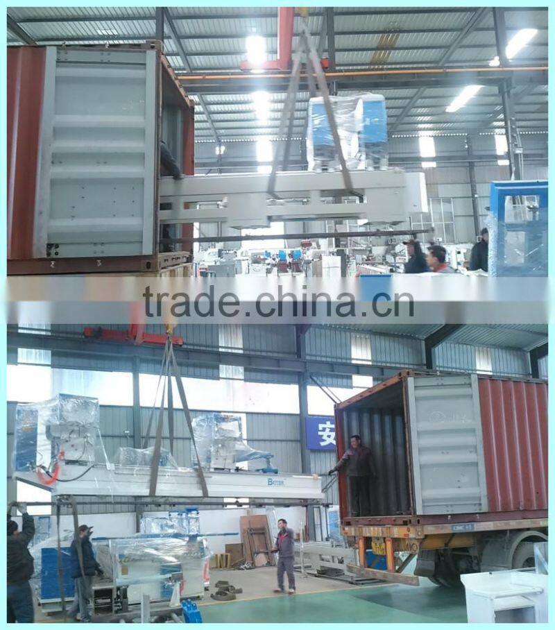 Plastic window profile double head cutting saw LSJ-3500